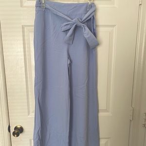 Never warn baby blue Forever21 pants (trousers, size L)